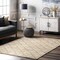 Nuloom Katya Geometric Tiled Jute Area Rug 4ft x 6ft SCDT02A-406 - alternate 1